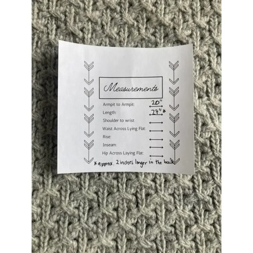Banana Republic Star Stitch Sweater Women L Gray Crew Pullover Alpaca Wool Blend - Picture 9 of 9